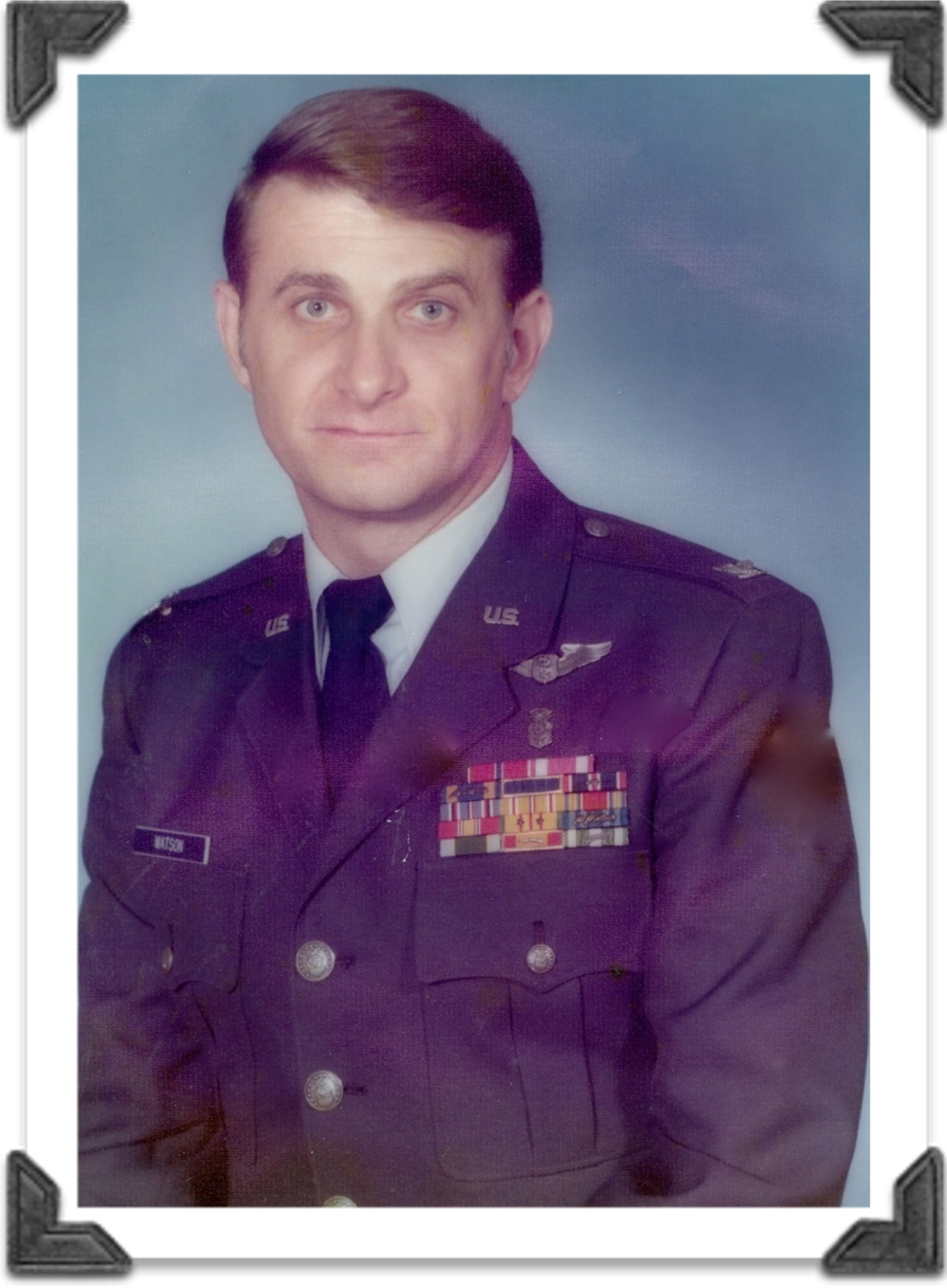 Herb in Air Force uniform